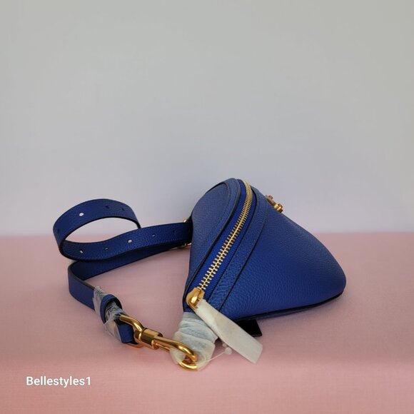 KATE SPADE Belt Bag Gramercy Medium Pebbled Leather – Blueberry color ⭐ - Picture 8 of 16